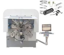 Máquina de Fabricação de Molas CNC Sem Cames Automática