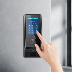CT9 Außenbereich All-in-One Besucherzugangskontrolle RFID-Kartenleser IC/NFC APP Smart QR-Code Zugangskontrollsystem