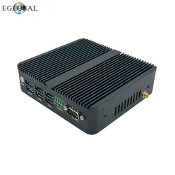 Firewall Intel N100 Roteador Soft I225-V Computador Micro Fanless de Rede