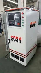 Holzverarbeitungs-CNC-Fräsmaschine mit zwei Arbeitstischen