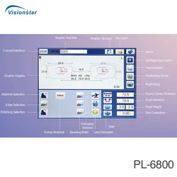 Ple-6800 Automatische Linsenbearbeitungsmaschine Fabrikpreis 3D Optisches Laborinstrument Musterlose automatische Linsenbearbeitungsmaschine mit Scanner