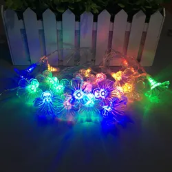 Fita de Luz de Fada Multicolorida Operada por Bateria 30