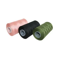 Fio de Costura de Poliéster Durável e Resistente à Cor para Costura de Bolsas