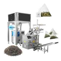 Automatische piramide thee zak verpakkingsmachine goede prijs driehoek thee zak verpakkingsmachine