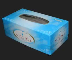 PVC transparente Fensteraufkleber für Papierbox Tc-650