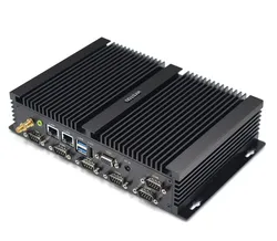 Computador Embutido Industrial Rugged Fanless Hystou Suporta 24/7 Mini PC