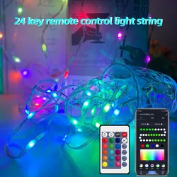 Intelligente APP Fernbedienung Musik Feenlichter