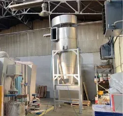 Automatische Pulverbeschichtungsanlage mit Zyklonkabine, Pulverbeschichtungsofen, automatisches Pulverbeschichtungssystem