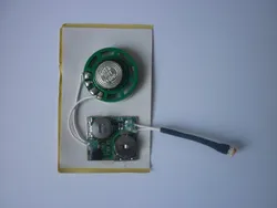 Módulo de Som de Sensor de Luz Pequeno Módulo Musical Chip de Gravação de Som