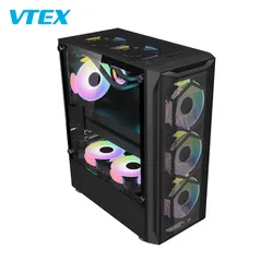 PC Desktop Computer Spiele ITX Gehäuse ATX Computer CPU Gehäuse