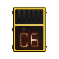 Biển báo tốc độ LED Mutcd với ma trận ống kính quang học