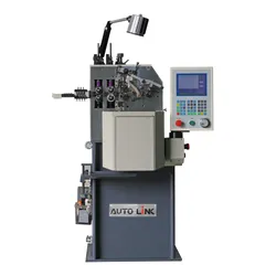 自動スプリング機械 SC-212 オートリンクスプリングコイリングマシン サーボ制御スプリング機械