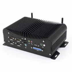 Hystou DDR4 Design Sem Ventoinha Intel Core I7 Poderoso Mini PC OEM Industrial Embutido Robusto Computador de Mesa