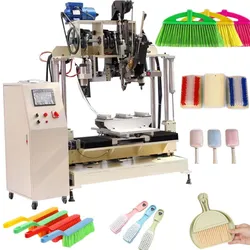 Máquina de Fazer Escovas Plásticas de Varredura Automática