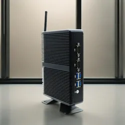 Hervorragender tragbarer Mini-Computer mit zwei COM-Ports Mini-PC