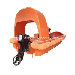 Imbarcazione di soccorso ad alta velocità con motore fuoribordo e motore entrofuoribordo