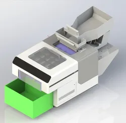 Schrauben, Muttern, Nieten, Gewinde, visueller Zähler, einfache Bedienung, automatische Sichtzählmaschine