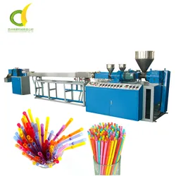 Maschine zur Herstellung von Plastikstrohhalmen PLA Strohhalm Extrusionsmaschine