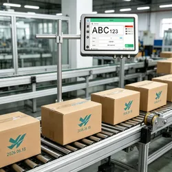 Embalagem de Alimentos Data de Impressão Número do Lote Impressão do Logotipo Cor do Tinta Impressora a Jato de Tinta