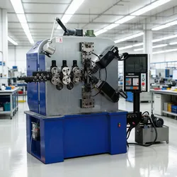 CNC自動円形ワイヤースプリング製造コイリング成形機械