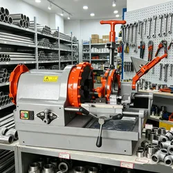 Stahl verzinkte Rohrgewindeschneider DN100 4 Zoll Gewindemaschine