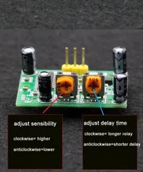 Hc-Sr501 PIR Pyroelectric Infrarot Mini PIR Modul Bewegungsmelder Detektor Modul