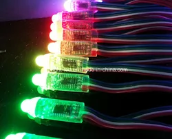 Programação de Cor LED Ponto RGB 12mm 5V para Exterior