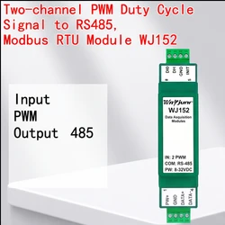 Misura di conversione del segnale a impulsi da PWM a Modbus RTU modulo I/O remoto