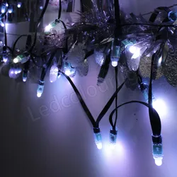 Ws2811 Lampu LED Modul String DOT Piksel RGB untuk Papan Iklan Peluru 12mm