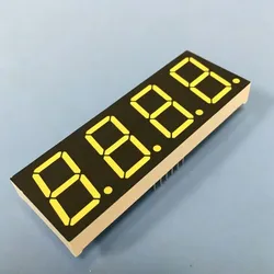 순수한 녹색 0.8 인치 4 디지털 세그먼트 LED 디스플레이 습도 조절용