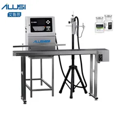 Ailusi 640 Willett Einfaches Codieren Automatischer Inkjet Logo Jet Code Einspritzen Drucker Datum und Uhrzeit Drucker