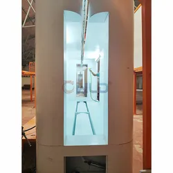 Linha de Máquina de Pintura Eletrostática Automática por Pó