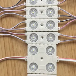 12V Alto Lúmen 1.5W Módulo LED SMD de Injeção para Placas Publicitárias Caixa de Acrílico