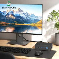 Computador Mini Desktop Personalizado Portátil AMD Ryzen 7 DDR5 Memória RAM Mini PC Computador