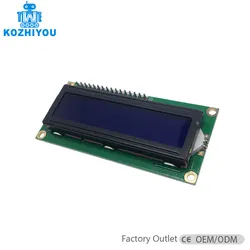 LCD 1602 I2c Modul Blau Licht Schwarzes Board Modul für Arduino