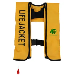 Personalisierte aufblasbare Schwimmweste universelle Größe wasserdicht Angeln Rafting Rettung