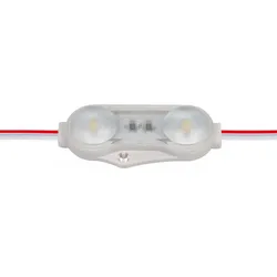 12V Módulo LED IP67 À prova d'água 2LEDs Injeção 1.2W Luz do Módulo LED para Iluminação de Caixas de Luz e Sinais
