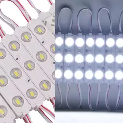 Modul LED 12V Putih Siang DC 1.0W Lampu LED Tanda untuk Iklan Huruf Toko Jendela Lampu LED Inflatable