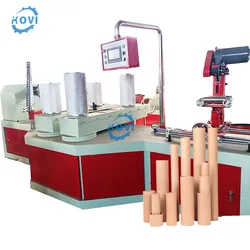 Mehrfachschnitt-Papierrohr-Herstellungs-Rollmaschine Papierkern-Bildungsmaschine