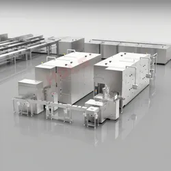 Linha de Produção de Módulos IGBT Avançada com Máquina de Cura de Alto Desempenho