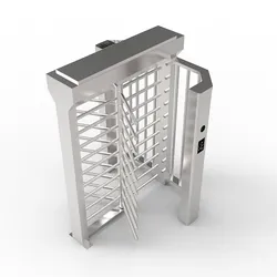 Hoogbeveiligde bi-directionele toegangcontrole volhoogte rotatiepoort RFID-lezer draaideur automatische barrière