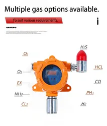 Sistem Detektor Pemantauan Gas Tetap Online dengan Tampilan Kurva Konsentrasi Waktu Nyata