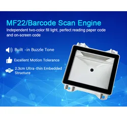 Hochgeschwindigkeits Mf22 Amini Eingebautes Barcode-Modul USB-Schnittstelle QR-Code-Scanner für Verkaufsautomaten