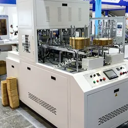 Máquina de Fazer Caixa de Papel Octagonal para Levar, Caixa de Almoço