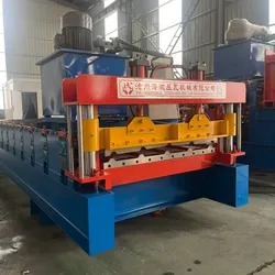 Vendita Diretta in Fabbrica Macchina per Formatura a Rullo ad Alta Velocità a Singolo Strato per Tetto Trapezoidale