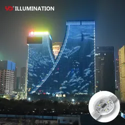 Modulo LED programmabile per esterni a pixel iniezione per illuminazione di facciata