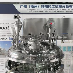ホーン真空エマルジョン歯磨き粉製造設備 高剪断分散歯磨き粉製造機 歯磨き粉生産ライン