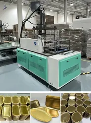 Máquina de Formação de Pratos de Papel de Alta Velocidade Produz Utensílios de Mesa Descartáveis em Papel