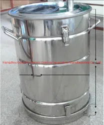 50L Pulverzufuhrtrichter für elektrostatische manuelle Pulverbeschichtungsmaschine