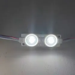 Hochhellige LED-Modul DC12V 0.72W LED-Streifenlicht IP65 wasserdicht 2LEDs SMD2835 LED-Modul für Werbeleuchten in Lichtkästen und Schilder